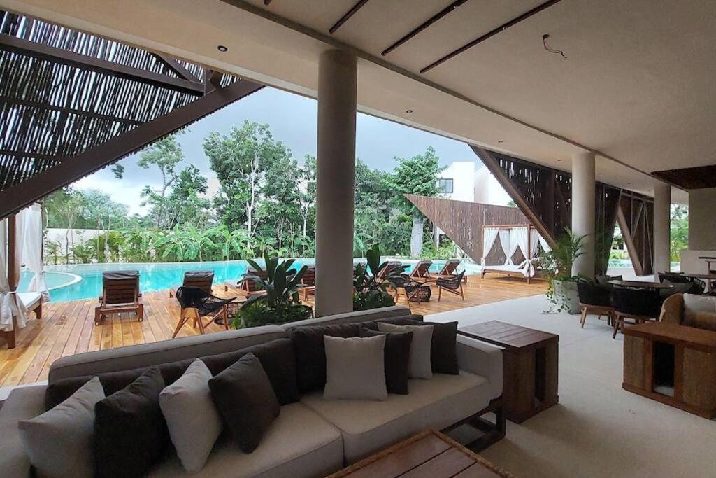 Appartamento Loft En Aldea Zama Tulum Esterno foto