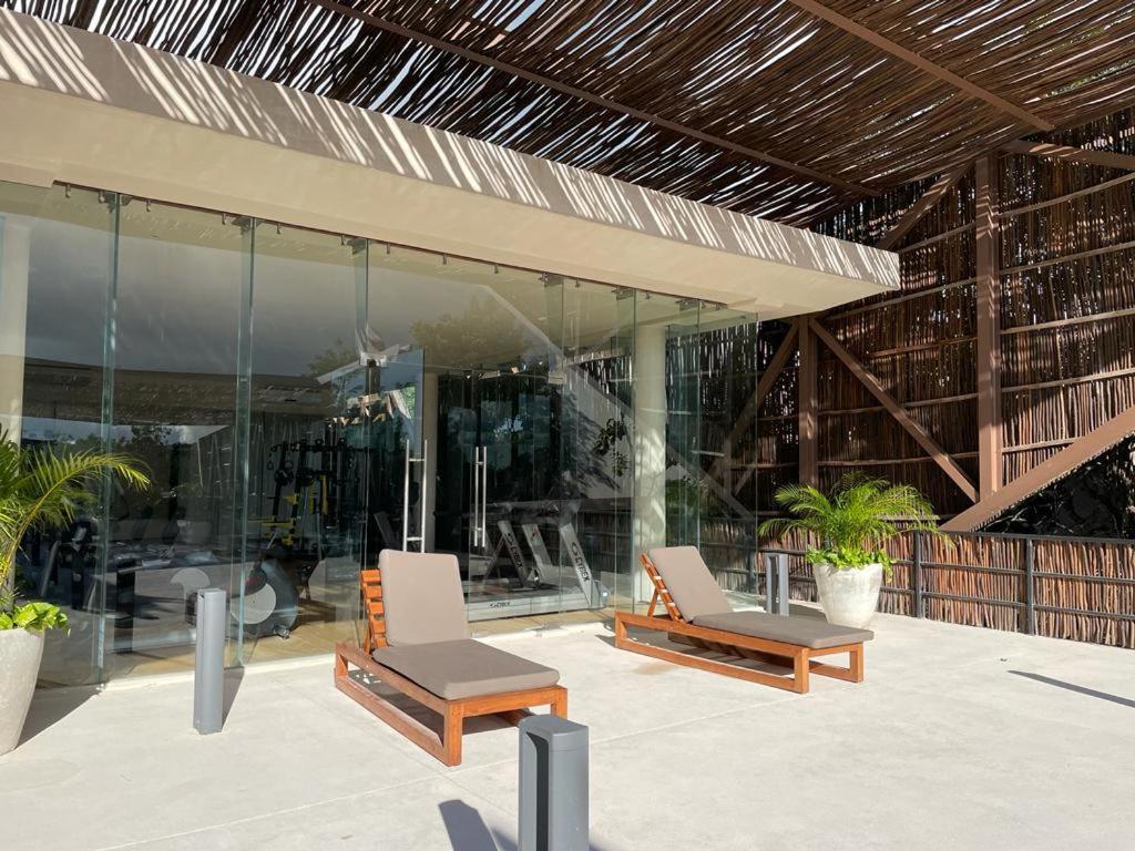 Appartamento Loft En Aldea Zama Tulum Esterno foto